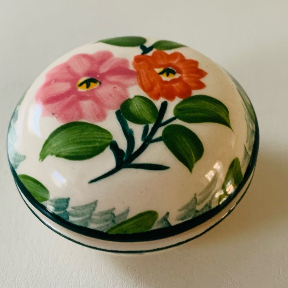 F. England trinket box